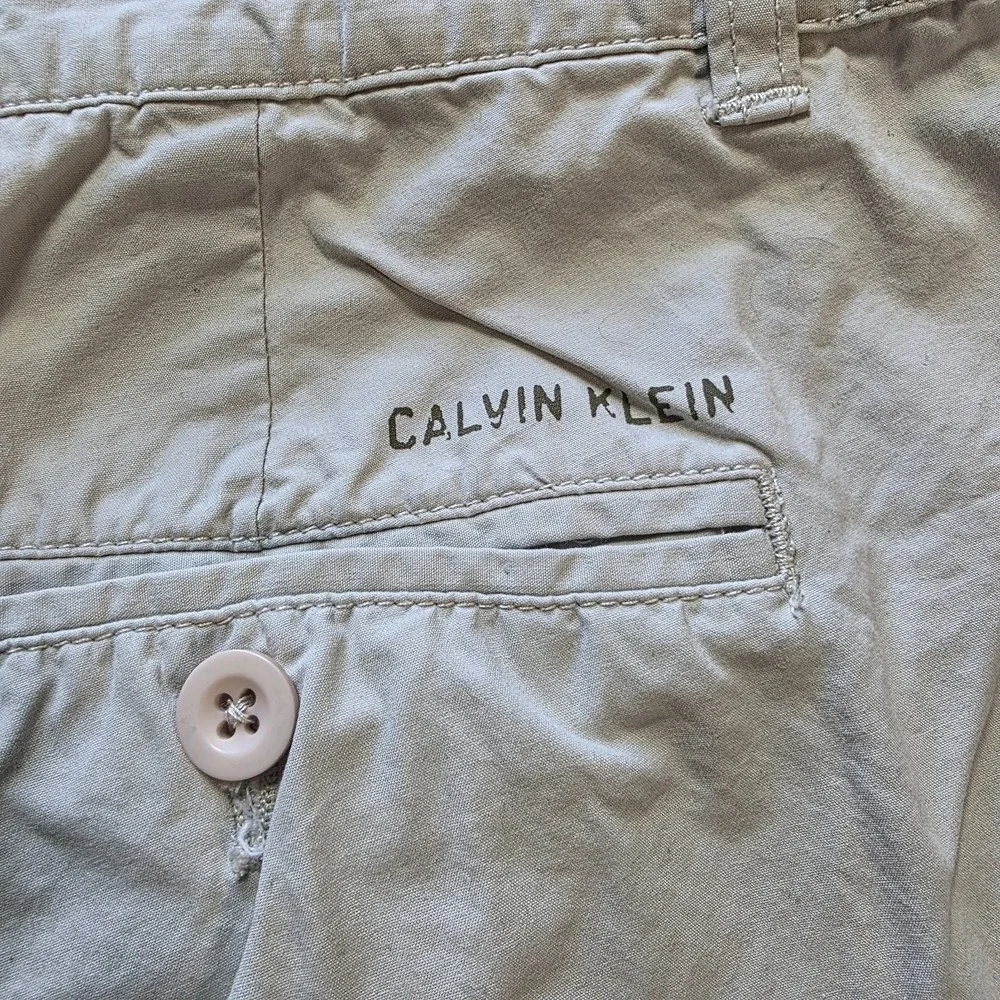 Calvin Klien Pants Mens Biege 40 x 32 Cotton Light Weight